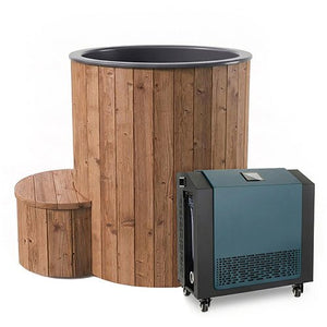 SaunaLife Model S1BC Hot / Cold Immersion Therapy | 1 - Person Tub & Combination Water Chiller/Heater, Natural -  product_vendor - Peak Primal Wellness