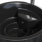 SaunaLife Model S6B - Soak - Series Home Wood - Burning Hot Tub, Black, Up to 7 Persons -  product_vendor - Peak Primal Wellness