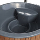 SaunaLife Model S6N - Soak - Series Home Wood - Burning Hot Tub, Natural, Up to 7 Persons -  product_vendor - Peak Primal Wellness