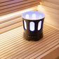 SaunaLife SaunaZone Portable Bluetooth Speaker, LED Light Display & Sauna Bucket -  product_vendor - Peak Primal Wellness