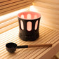 SaunaLife SaunaZone Portable Bluetooth Speaker, LED Light Display & Sauna Bucket