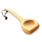 SaunaLife 1-Gallon Bucket and Handcrafted Abachi Wood Ladle Set with Sand Timer and Thermometer