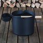 SaunaLife Accessory Package 5 - Aluminum Bucket, Bamboo Ladle & Thermometer for Ultimate Relaxation