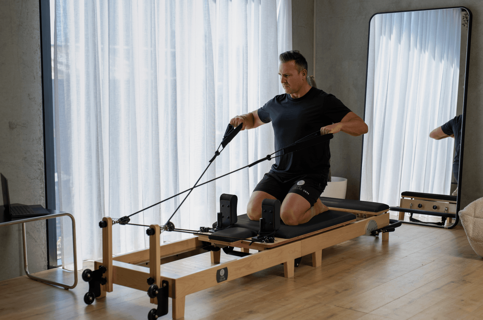 The Core Collab Eco Folding Pilates Reformer - Customizable -  product_vendor - Peak Primal Wellness