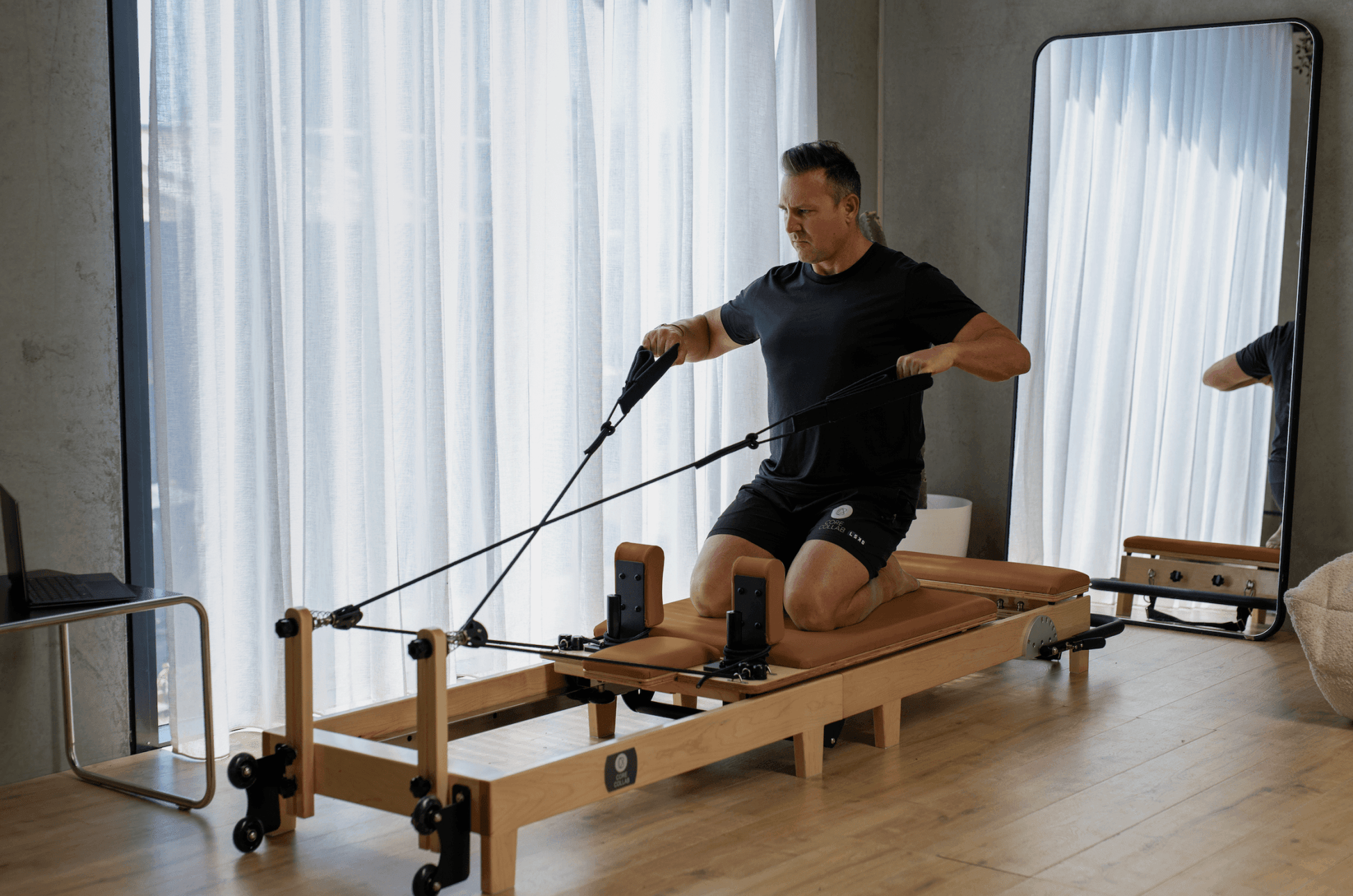 The Core Collab Eco Folding Pilates Reformer - Customizable -  product_vendor - Peak Primal Wellness