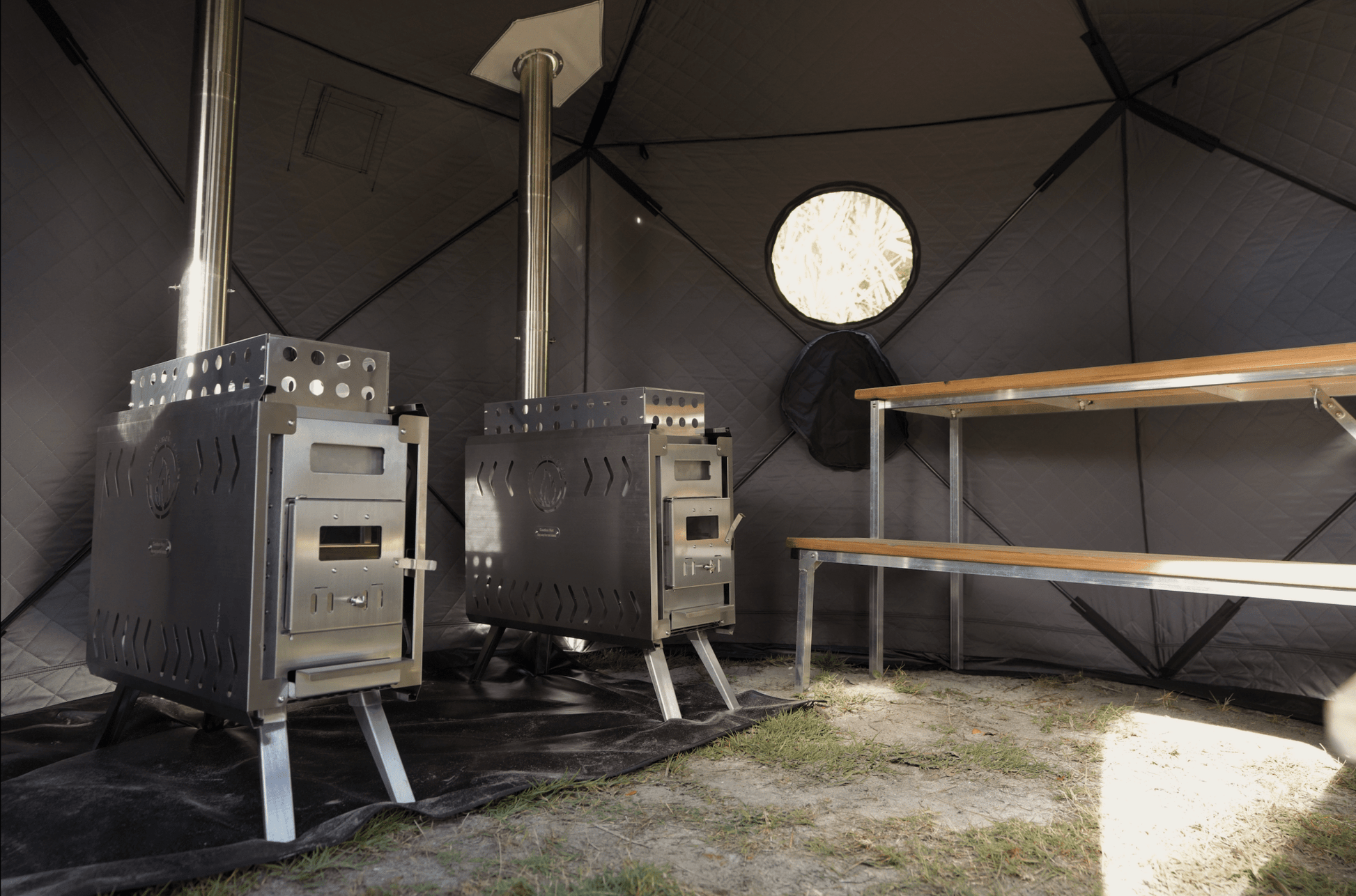North Shore Sauna Dome Sauna Tent Premium Package (8 - person) -  product_vendor - Peak Primal Wellness