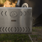 North Shore Sauna Tent Wood Stove | Portable | Brushed Stainless -  product_vendor - Peak Primal Wellness