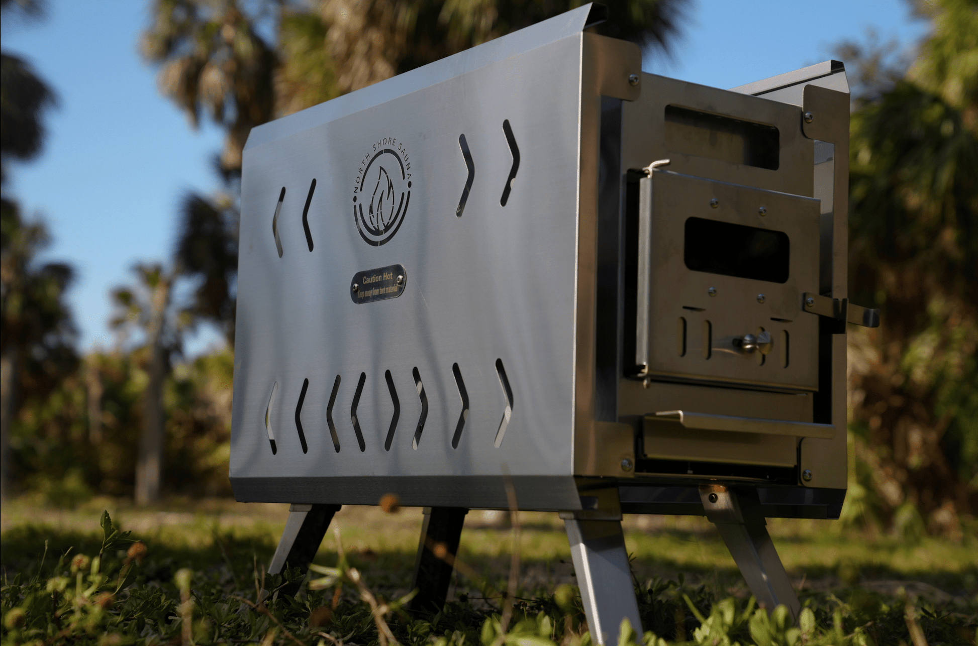North Shore Sauna Mini Tent Sauna Stove | Wood-Fired -  product_vendor - Peak Primal Wellness