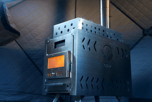 North Shore Sauna Sauna Tent Wood Stove XL -  product_vendor - Peak Primal Wellness