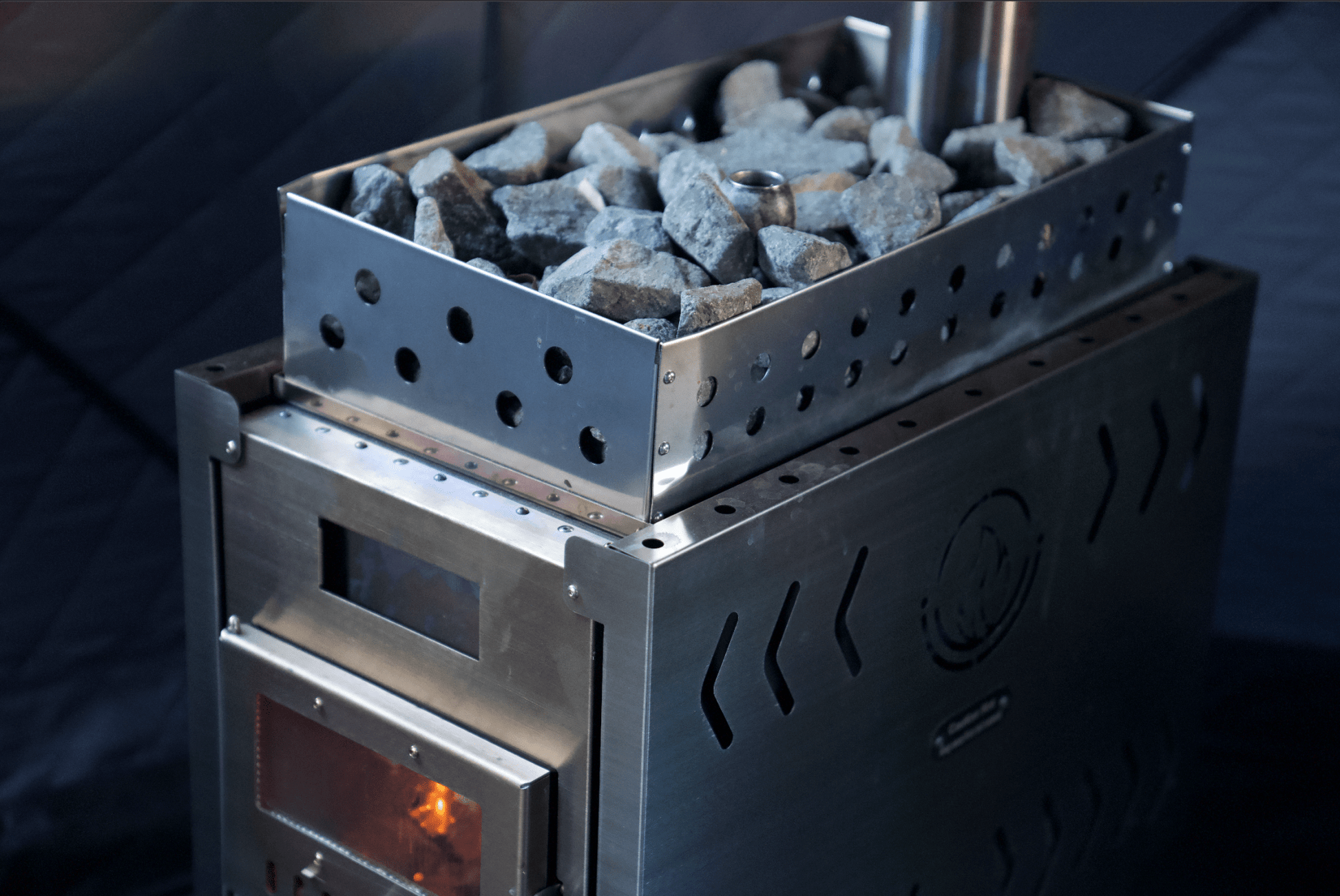 North Shore Sauna Sauna Tent Wood Stove XL -  product_vendor - Peak Primal Wellness