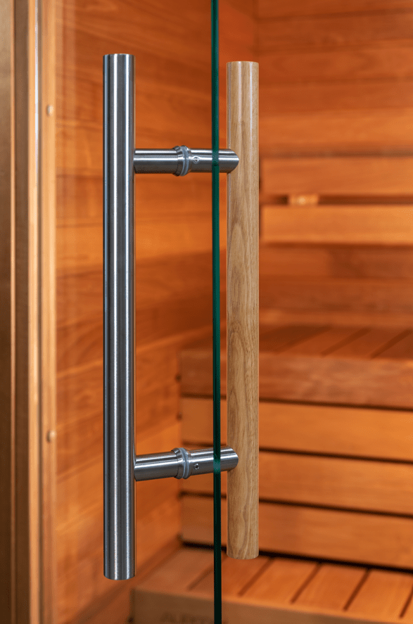 Auroom Cala Wood 2-Person Traditional Sauna Kit w/ Thermo-Aspen Wood -  product_vendor - Peak Primal Wellness