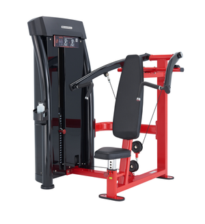 Steelflex JGSP800 Adjustable Shoulder Press Machine with Dual Converging Arms for Effective Workouts