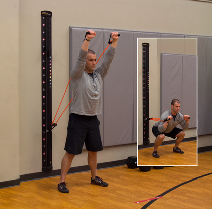 Prism Fitness Smart Resistance Wall Gym and Cable Caddy Complete Kit