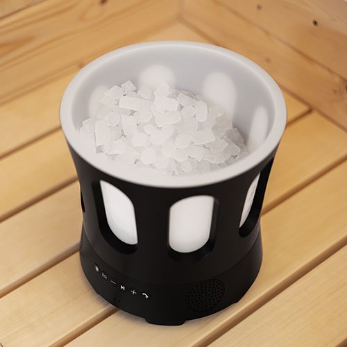 SaunaLife SaunaZone Portable Bluetooth Speaker, LED Light Display & Sauna Bucket -  product_vendor - Peak Primal Wellness