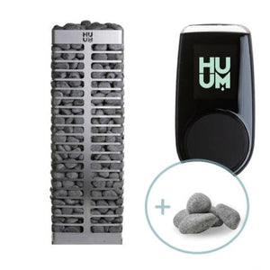 HUUM Steel Mini 3.5kW Sauna Heater Package - Compact, Durable, Smart Control Ready -  product_vendor - Peak Primal Wellness
