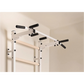 BenchK 223B Wall Bars: Multifunctional Solid Beech Wood Gym Station with Pull-Up & Dip Bars