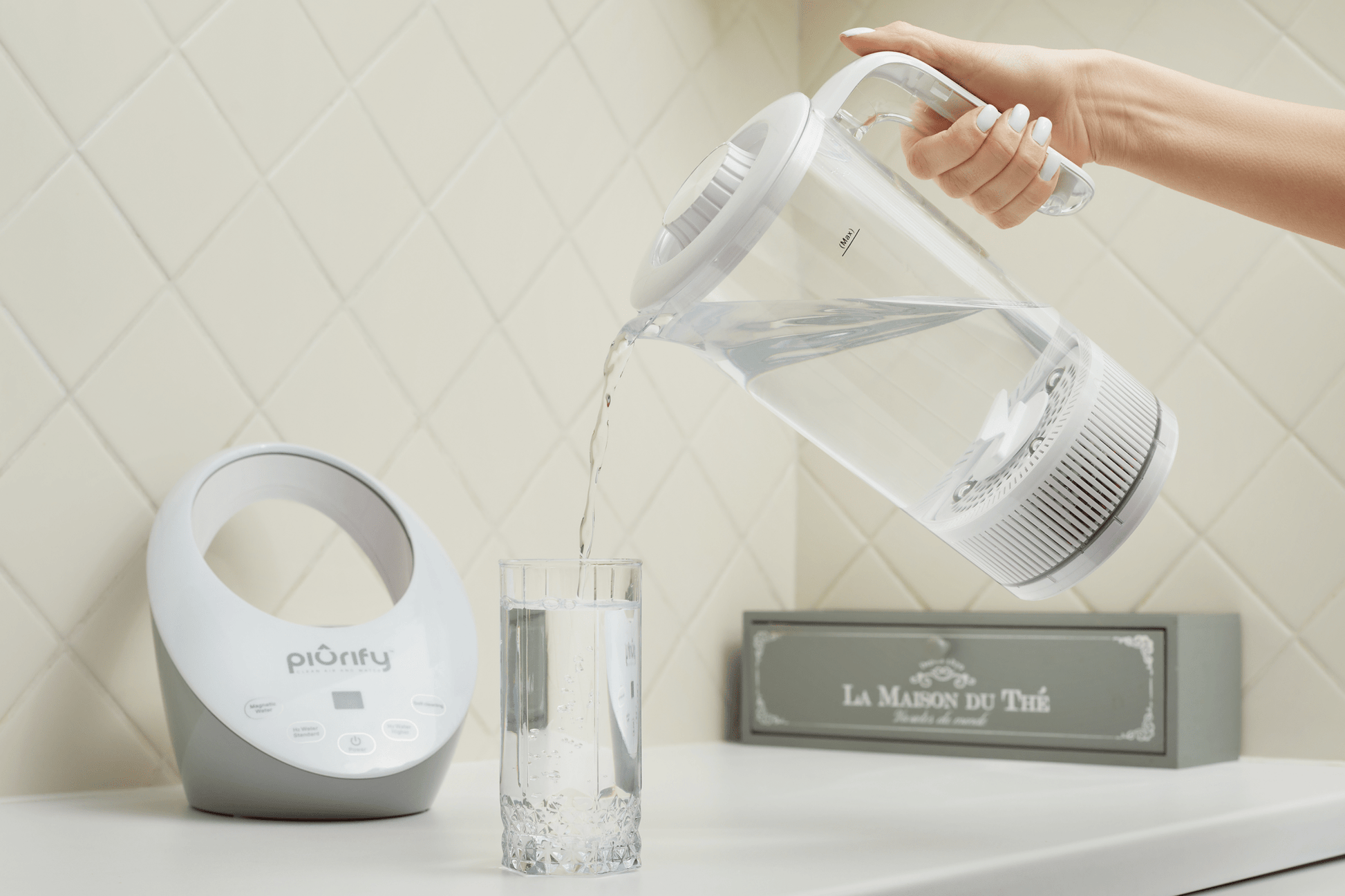 PIURIFY Water Hydrogenator® Pitcher -  product_vendor - Peak Primal Wellness