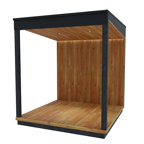 ThermaSol Nordic Misty Terrace | Outdoor Terrace for Nordic Misty Sauna Cabin -  product_vendor - Peak Primal Wellness