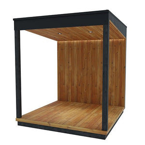 ThermaSol Nordic Misty Terrace | Outdoor Terrace for Nordic Misty Sauna Cabin -  product_vendor - Peak Primal Wellness