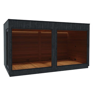 ThermaSol Nordic Misty Lounge XL 1 - Entrance | Outdoor XL Sauna Lounge for Nordic Misty Sauna Cabin, 1 Entrance -  product_vendor - Peak Primal Wellness