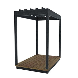 ThermaSol Nordic Misty Pergola | Matching Pergola for Nordic Misty Sauna Cabin -  product_vendor - Peak Primal Wellness