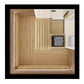 ThermaSol Astra 4 Person Indoor Traditional Sauna Kit with Semi - Panoramic Glass -  product_vendor - Peak Primal Wellness