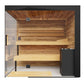 ThermaSol Lumaria 5 Person Indoor Traditional Sauna Kit with Panoramic Glass -  product_vendor - Peak Primal Wellness