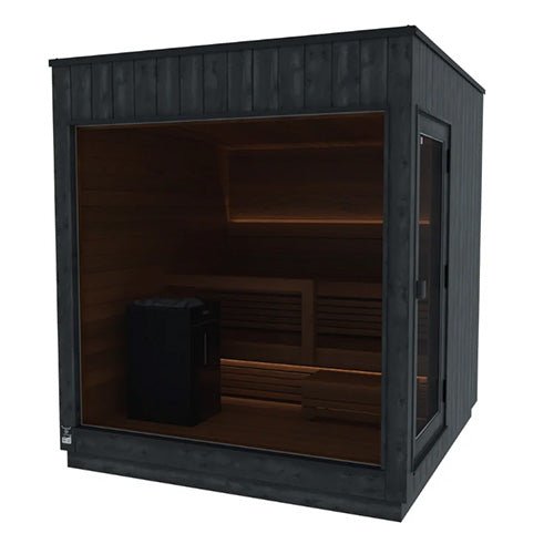 ThermaSol Nordic Misty 2 - 5 Person Outdoor Traditional Modular Sauna Cabin -  product_vendor - Peak Primal Wellness