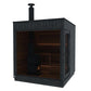 ThermaSol Nordic Misty 2 - 5 Person Outdoor Traditional Modular Sauna Cabin -  product_vendor - Peak Primal Wellness