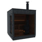 ThermaSol Nordic Misty 2 - 5 Person Outdoor Traditional Modular Sauna Cabin -  product_vendor - Peak Primal Wellness