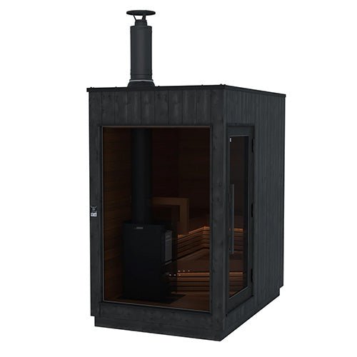 ThermaSol Nordic Misty 2 - 5 Person Outdoor Traditional Modular Sauna Cabin -  product_vendor - Peak Primal Wellness