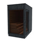 ThermaSol Nordic Misty 2 - 5 Person Outdoor Traditional Modular Sauna Cabin -  product_vendor - Peak Primal Wellness