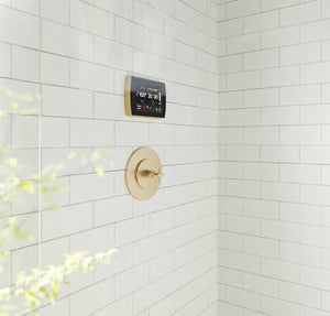 ThermaSol STCM 5" Touchscreen Steam Shower Control, Modern Flushmount with Bluetooth & Custom Profiles -  product_vendor - Peak Primal Wellness