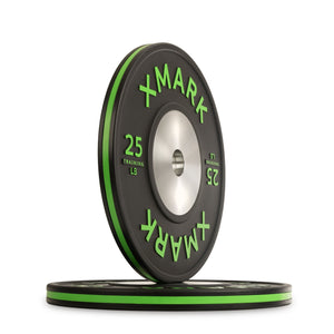 XMark Striped Premium IWF Training Bumper Plates (LB) Pairs and Sets -  product_vendor - Peak Primal Wellness