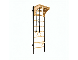 BenchK 212B + A076 Gymnastic Wall Bars Swedish Ladder with Desk, Adjustable Pull - Up Bar & Accessories -  product_vendor - Peak Primal Wellness