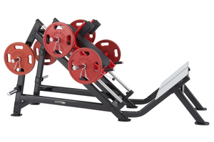 Steelflex PLHP Hack Leg Press Machine - Durable Steel, Ergonomic Design, Adjustable Resistance