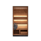 Leil Saunas Viva 120 - 1 Person Outdoor Sauna Kit -  product_vendor - Peak Primal Wellness
