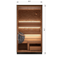 Leil Saunas Viva 120 - 1 Person Outdoor Sauna Kit -  product_vendor - Peak Primal Wellness