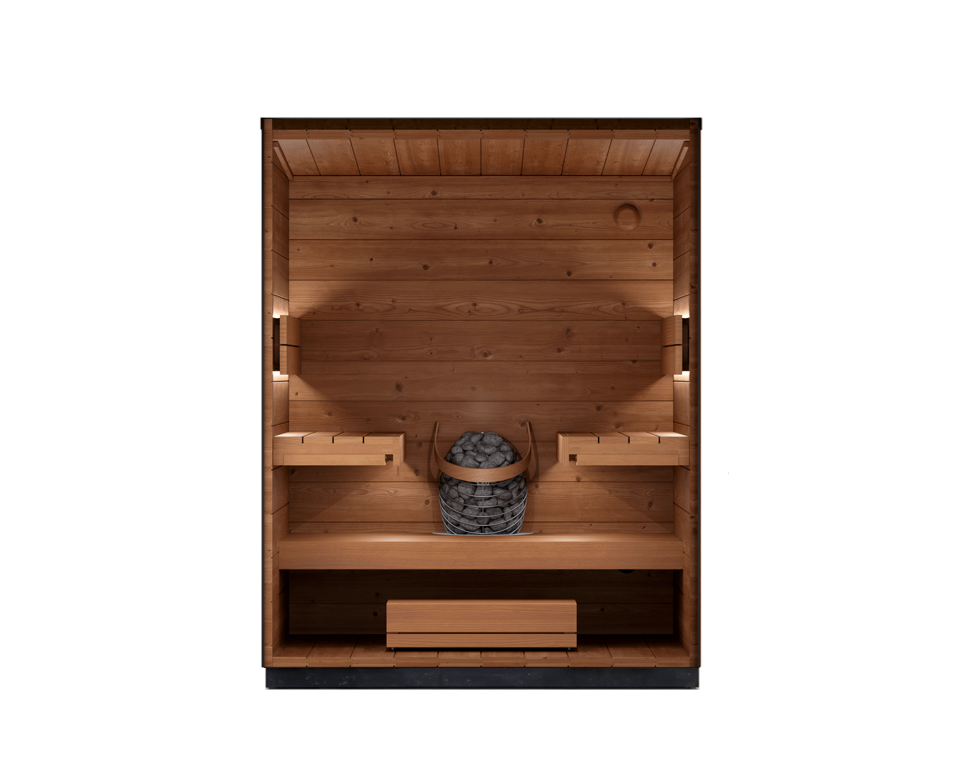 Leil Saunas Viva 180 - 4 Person Outdoor Sauna Kit -  product_vendor - Peak Primal Wellness