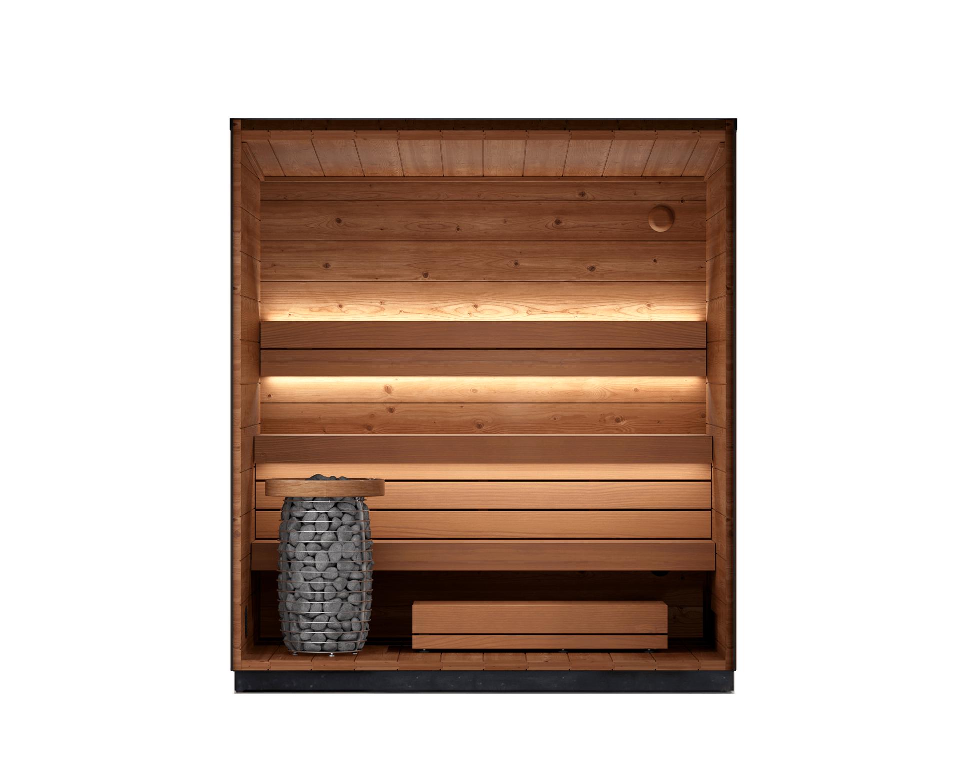 Leil Saunas Viva 210 - 4 Person Outdoor Sauna Kit -  product_vendor - Peak Primal Wellness