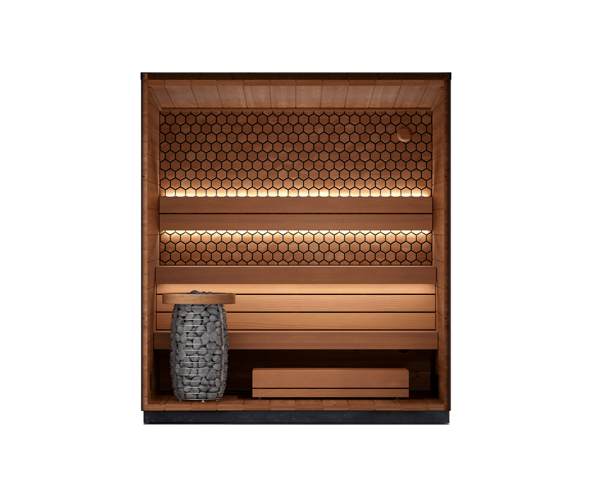 Leil Saunas Viva 210 - 4 Person Outdoor Sauna Kit -  product_vendor - Peak Primal Wellness