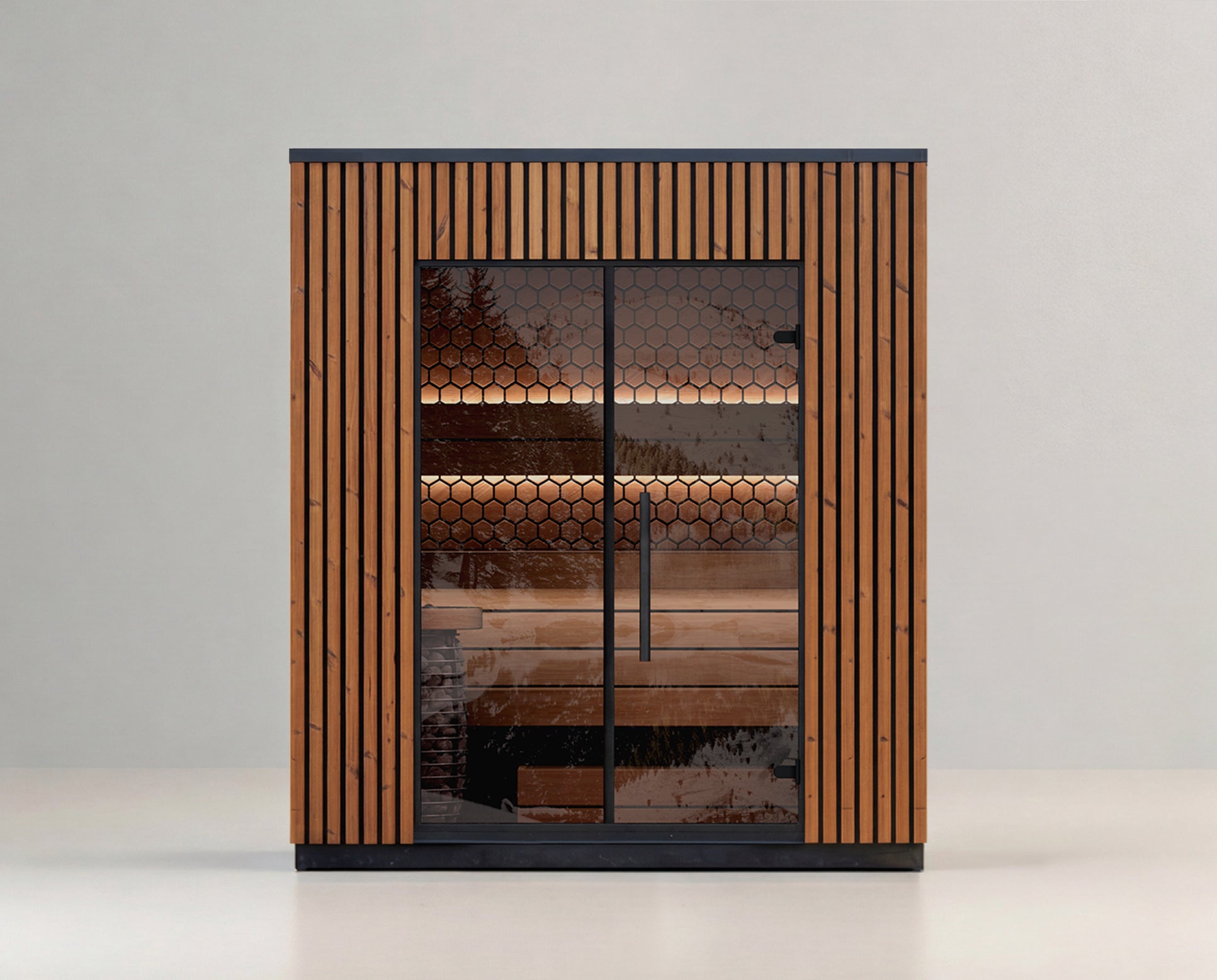 Leil Saunas Viva 210 - 4 Person Outdoor Sauna Kit -  product_vendor - Peak Primal Wellness