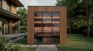Leil Saunas Viva 250 - 4 Person Outdoor Sauna Kit -  product_vendor - Peak Primal Wellness