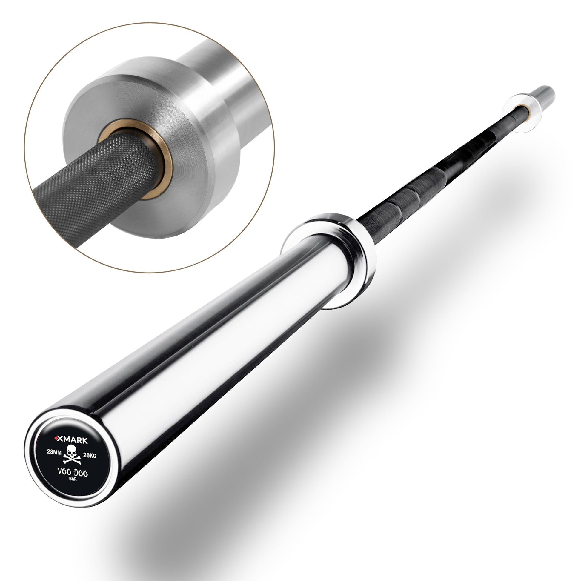 XMark Voodoo: 7ft Olympic Weightlifting Bar -  product_vendor - Peak Primal Wellness
