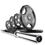 XMark Black Diamond® Olympic Weight Plates and Olympic Barbell Sets -  product_vendor - Peak Primal Wellness