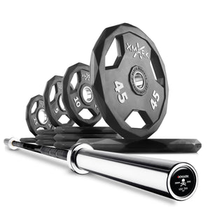 XMark Black Diamond® Olympic Weight Plates and Olympic Barbell Sets -  product_vendor - Peak Primal Wellness