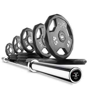 XMark Black Diamond® Olympic Weight Plates and Olympic Barbell Sets -  product_vendor - Peak Primal Wellness