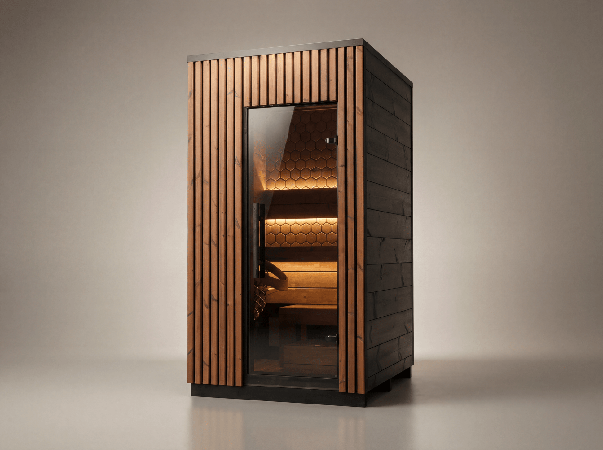 Leil Saunas Viva 120 - 1 Person Outdoor Sauna Kit -  product_vendor - Peak Primal Wellness