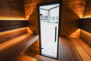 Leil Saunas Viva 180 - 4 Person Outdoor Sauna Kit -  product_vendor - Peak Primal Wellness