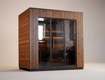 Leil Saunas Viva 250 - 4 Person Outdoor Sauna Kit -  product_vendor - Peak Primal Wellness